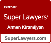 Rated by Super Lawyers, Armen Kiramijyan