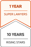 One Year, Super Lawyers | Ten Years, Rising Stars